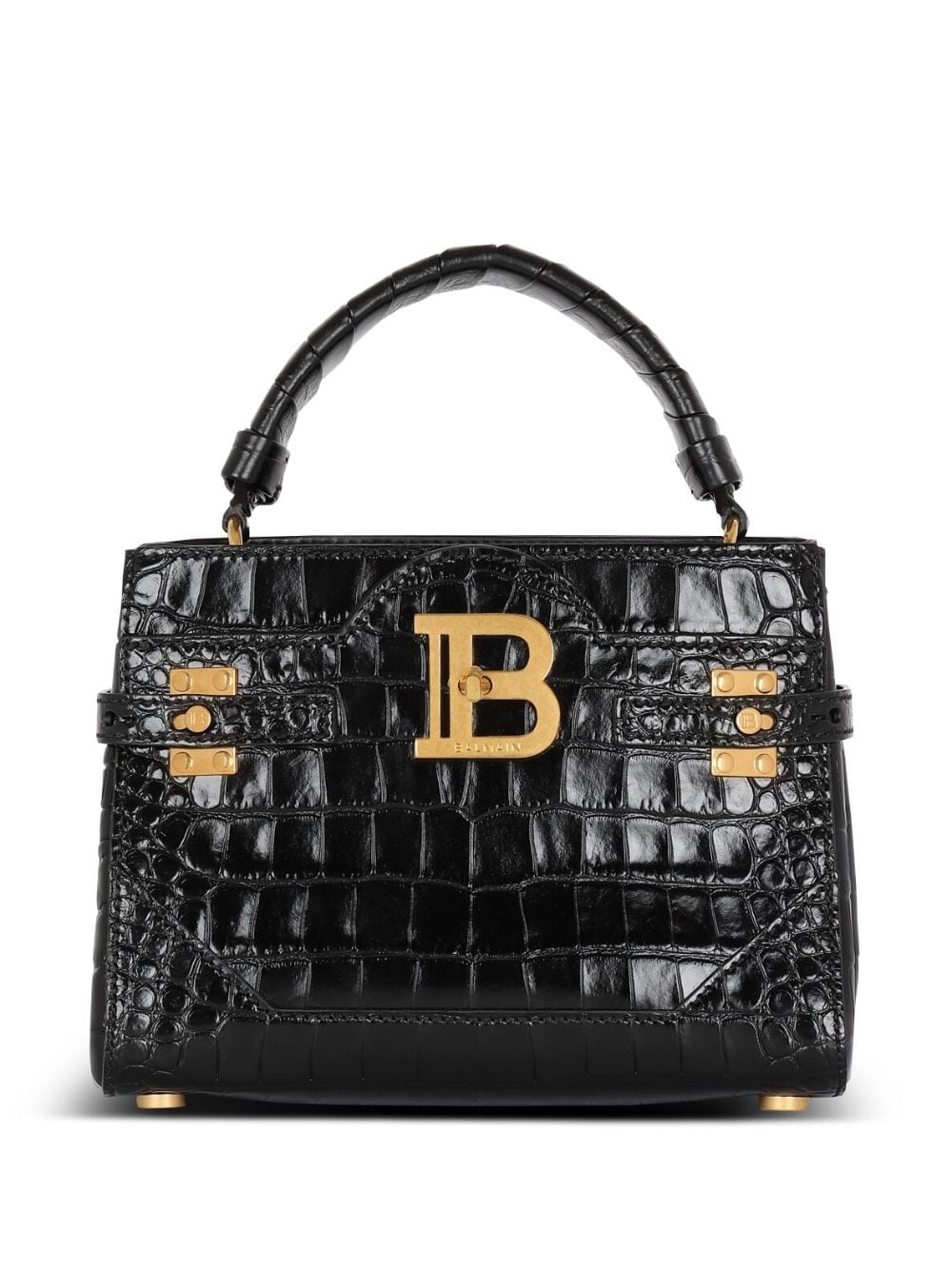 B-Buzz 22 crocodile-embossed tote bag - 1