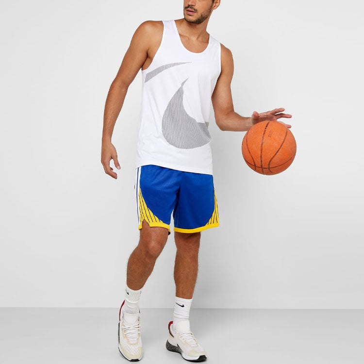 Nike NBA Team limited SW Fan Edition 19-20 Season Golden State Warriors Basketball Shorts Blue AV497 - 4