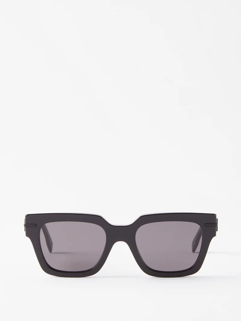 Fendigraphy D-frame acetate sunglasses - 1