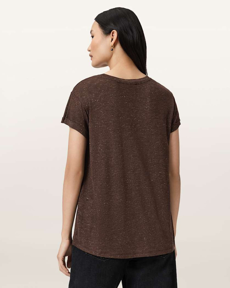 ANNA SHORT SLEEVE SHIMMER T-SHIRT 7