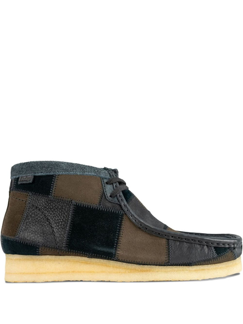 leather Wallabee boots 1