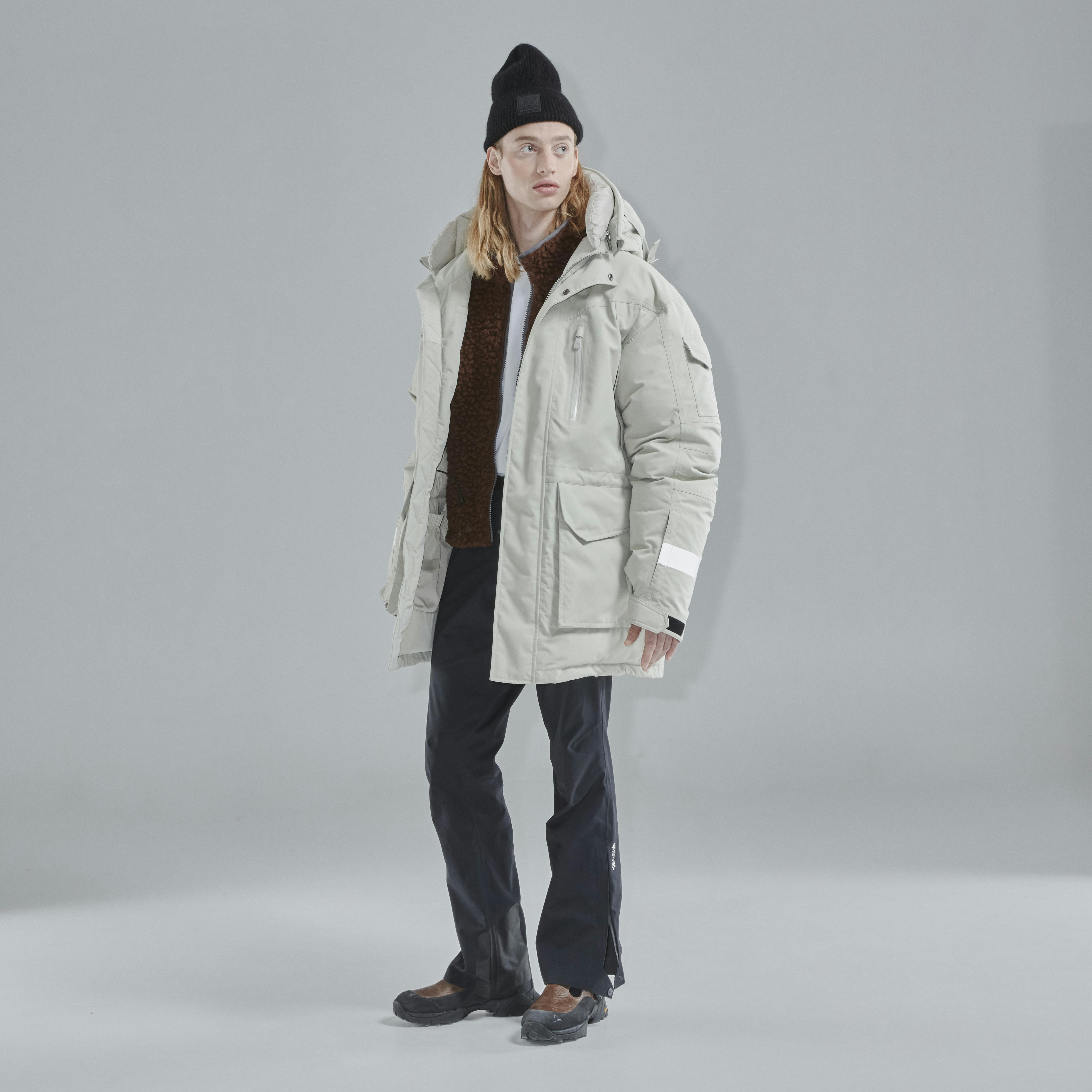 Jökla Arctic professional vegan parka with hood trim - 3