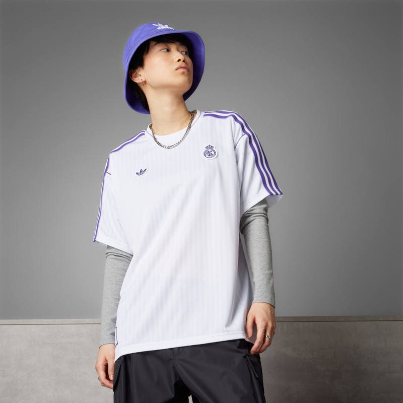 adidas Real Madrid Terrace Icons Jersey (Gender Neutral) outlook