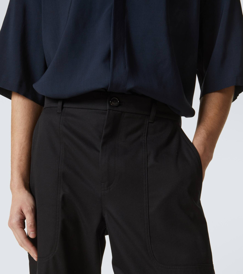 Cotton and silk cargo pants 5