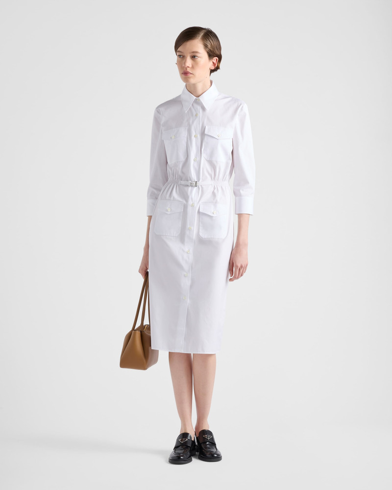 Prada Poplin dress outlook