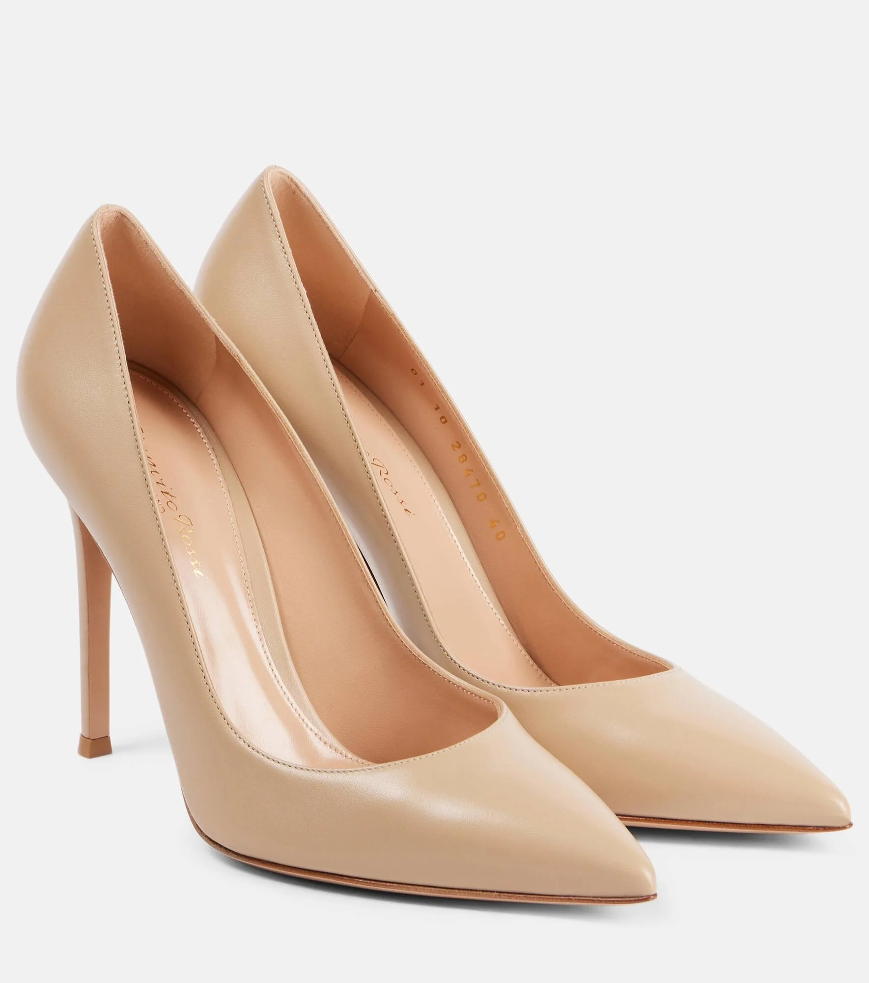 Gianvito 105 leather pumps - 1