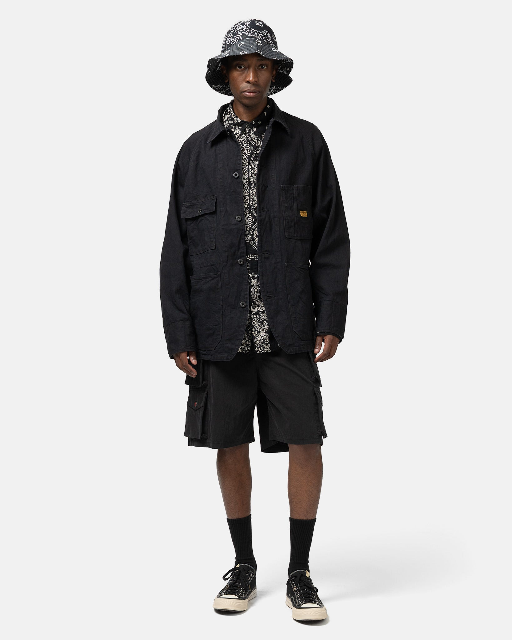 Rip Stop NAM Shorts Black - 2