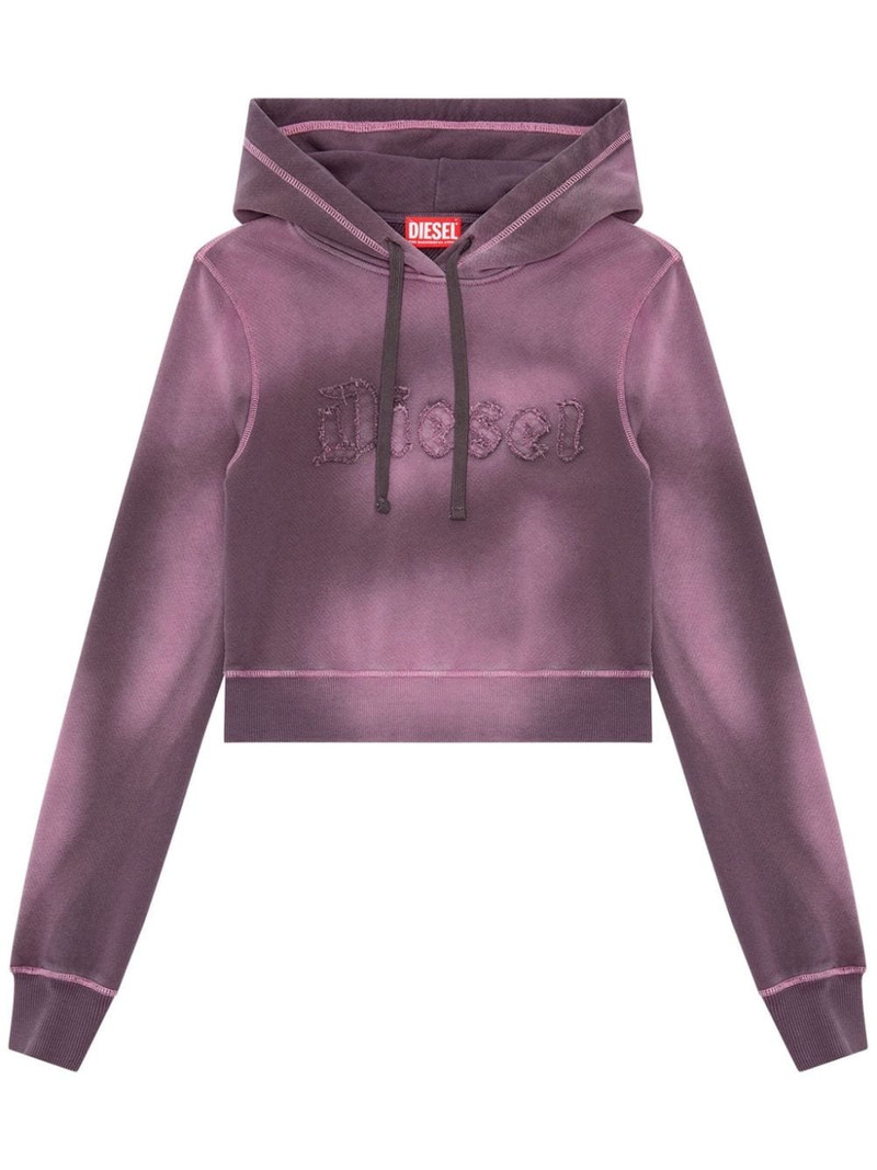 F-Slimmy embroidered logo hoodie 1