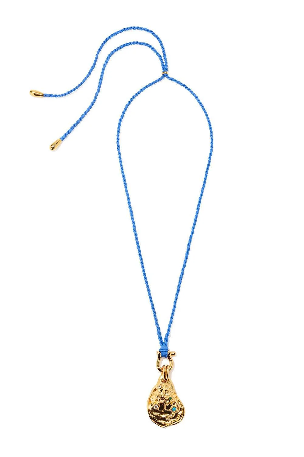 Blue Point Necklace - 1