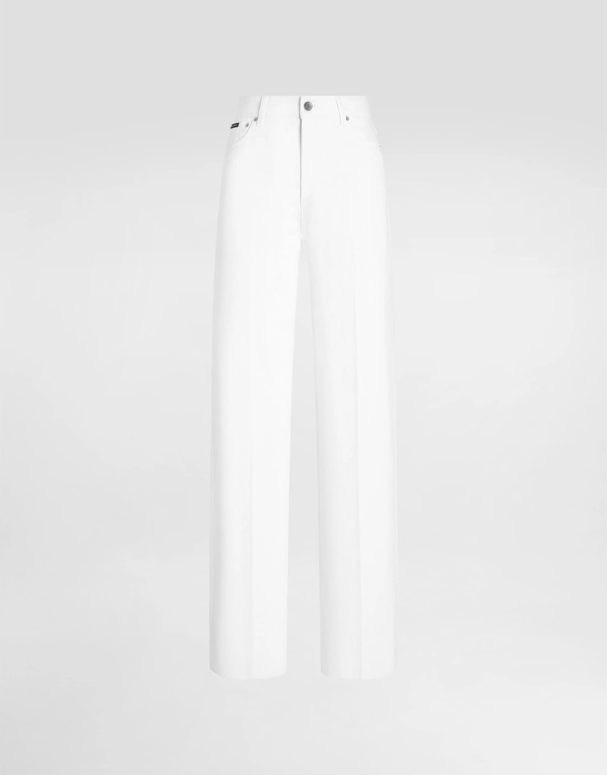 5-pocket denim trousers - 1