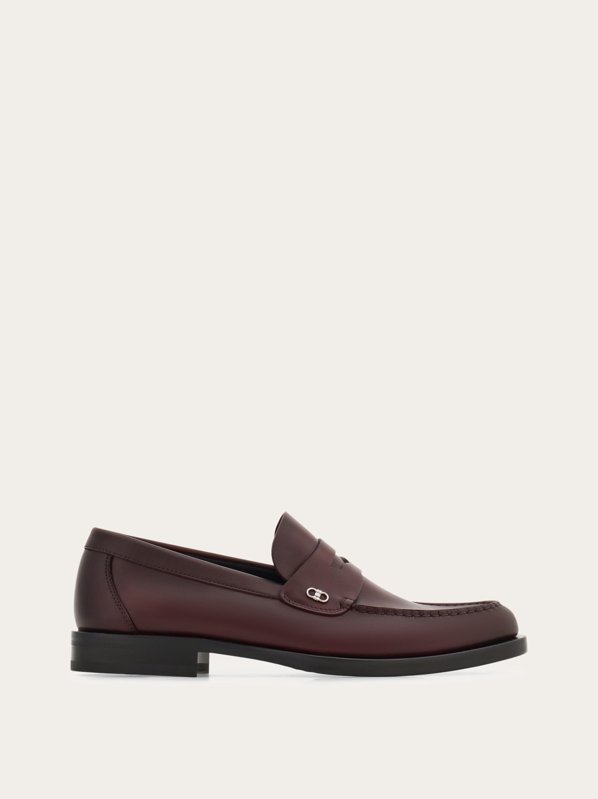 Penny loafer with Gancini ornament - 1