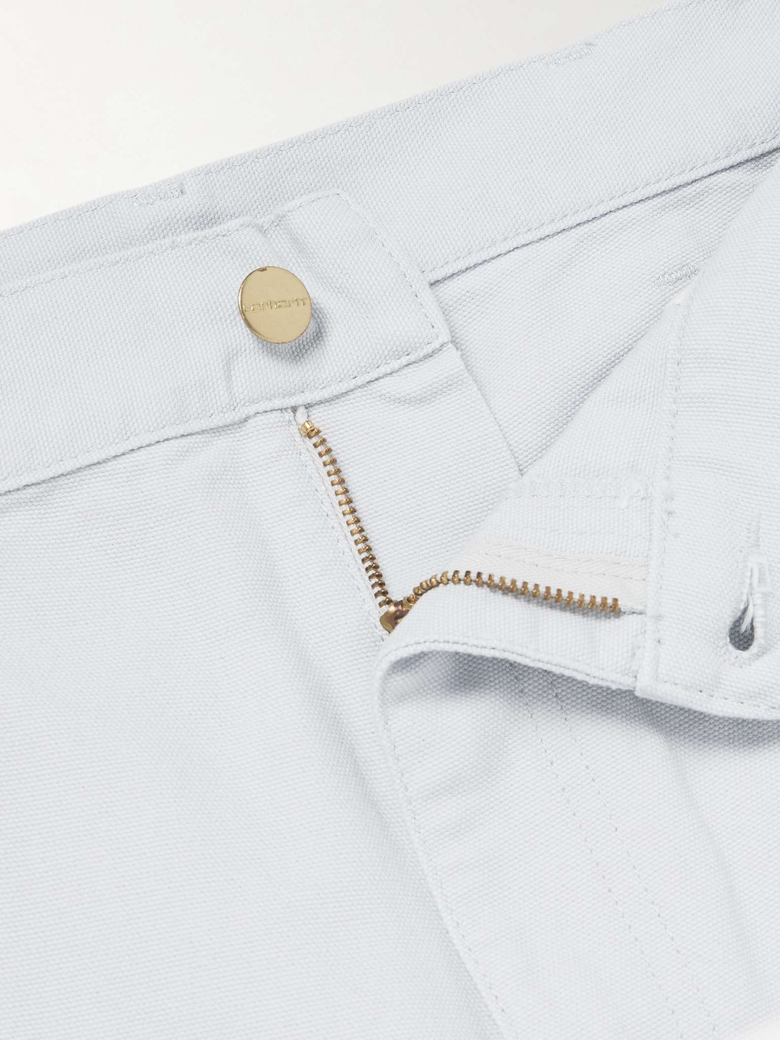 Double Knee Straight-Leg Cotton-Canvas Carpenter Trousers - 3