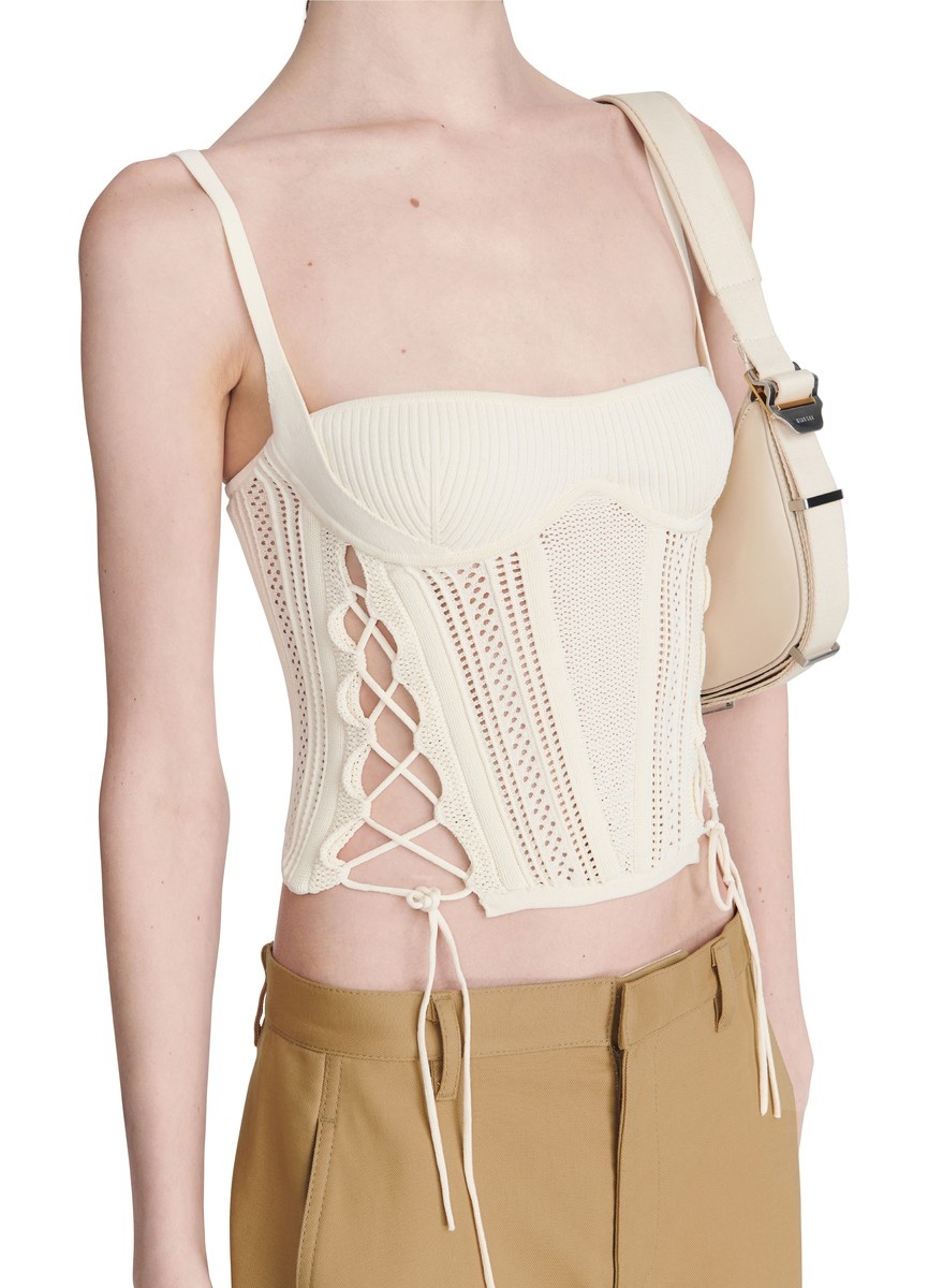 Laced openwork corset - 3