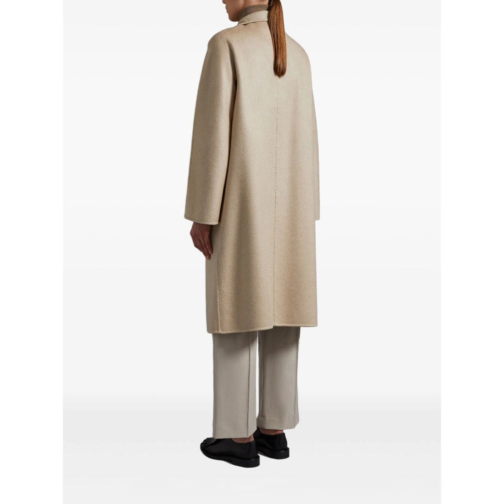 Max Mara Neutrals Coats - Single Breasted Coats Women - 2