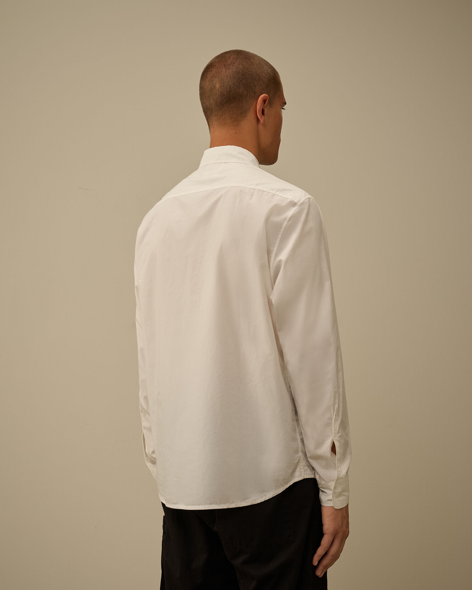 Popeline Longsleeve Button Shirt - 4