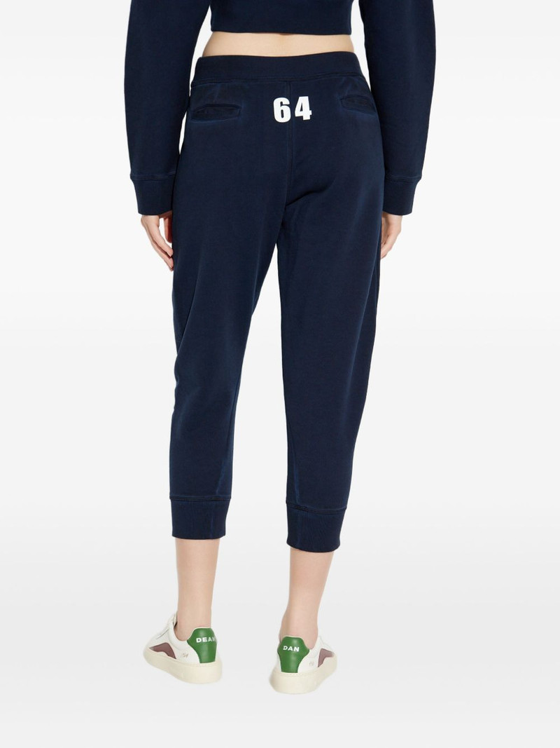 logo-patch number-detail track pants 4