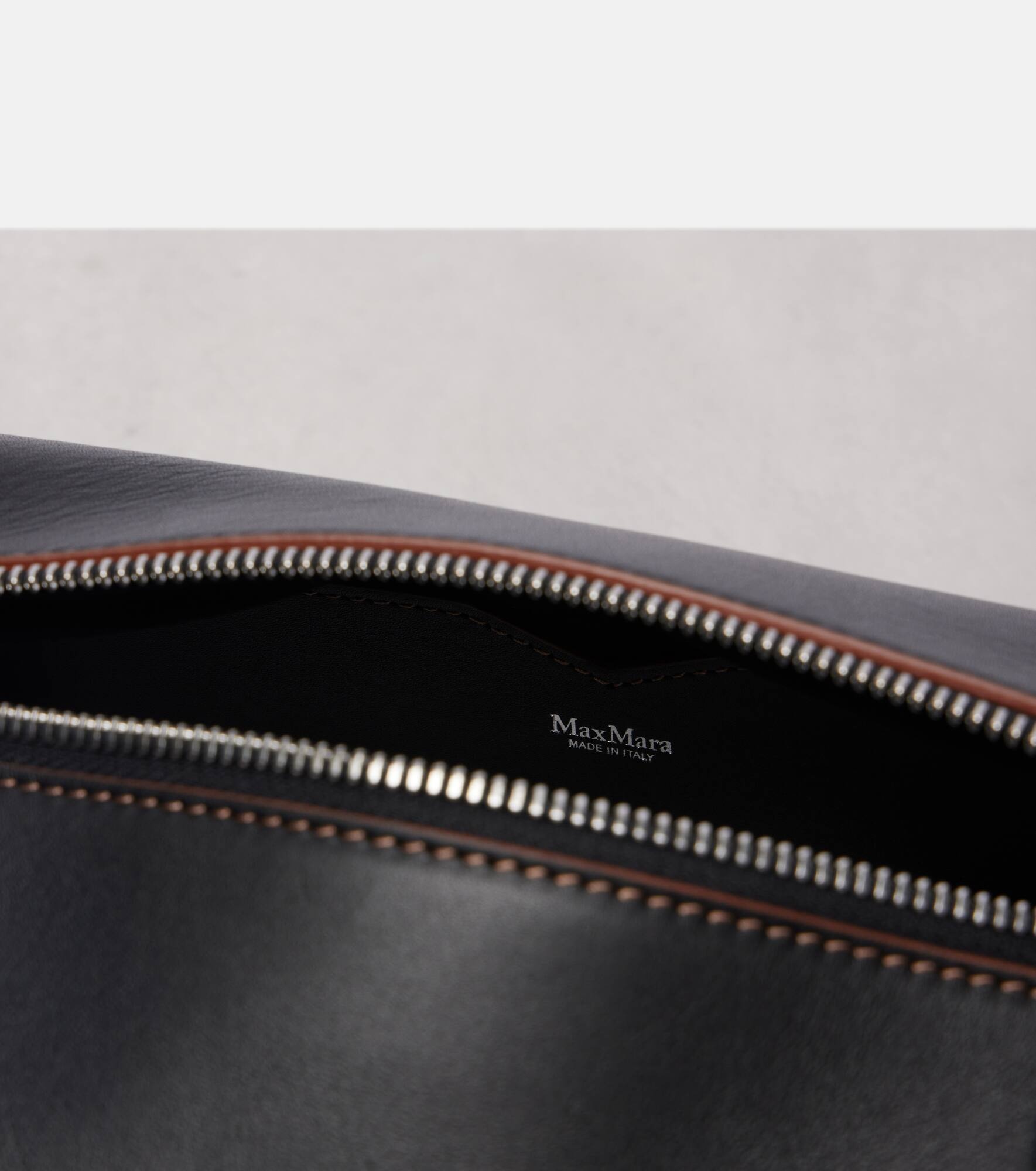 Holdall Small leather tote bag - 4