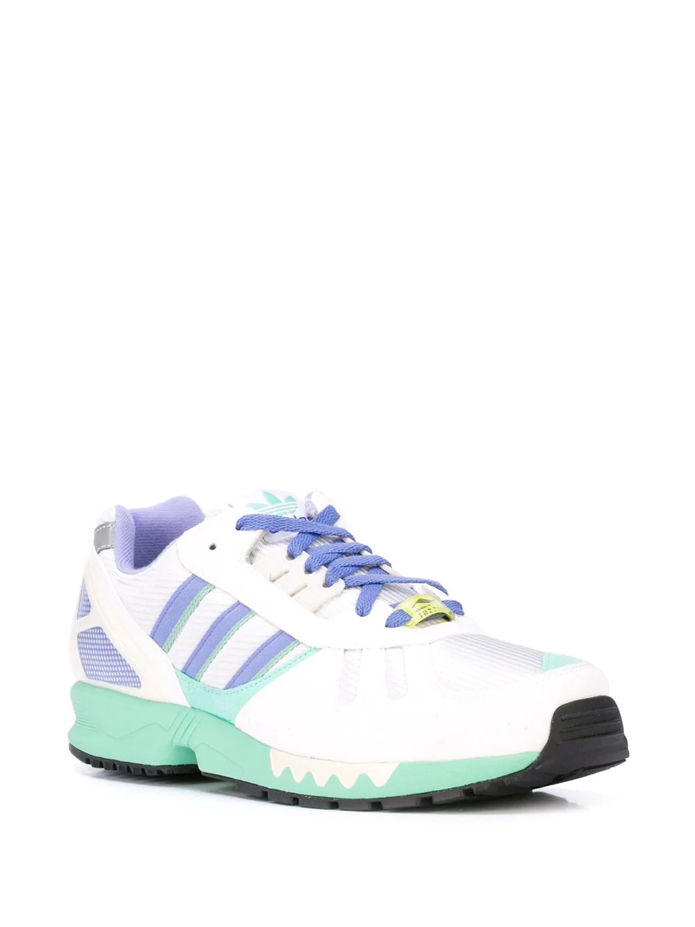 colour blocked low top sneakers - 2