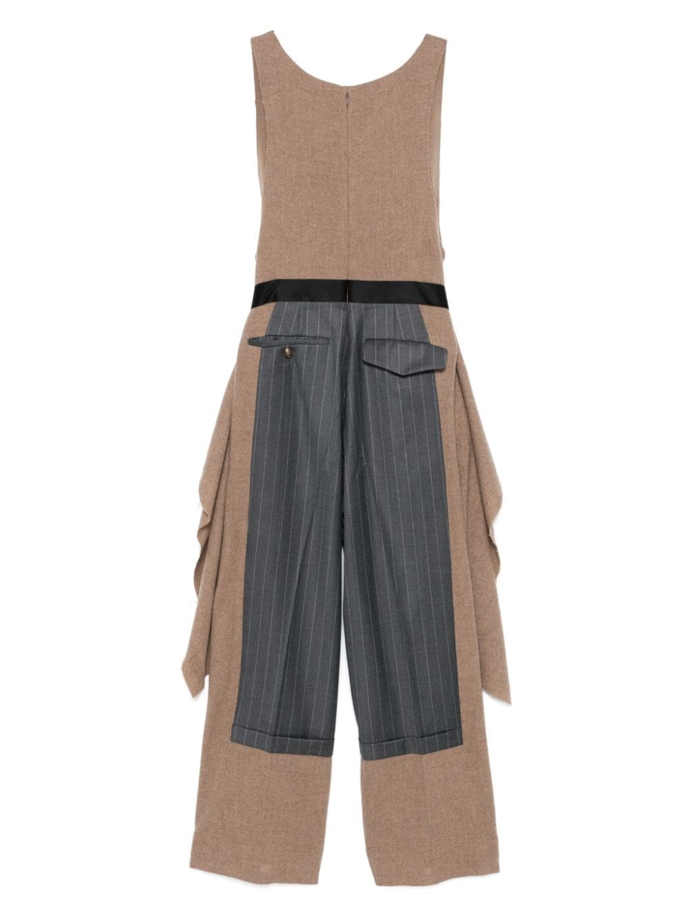panelled jumpsuit - 2