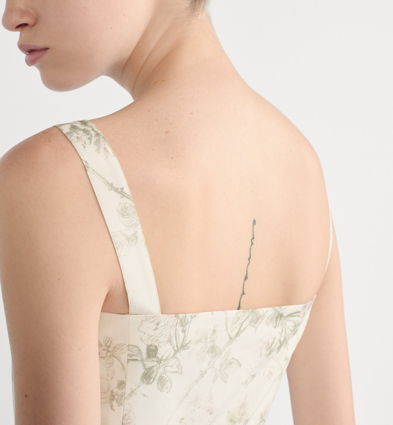 Mid-Length Flared Dress 4