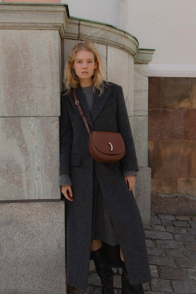 MACCHERONI SADDLE BAG CHESTNUT - 3
