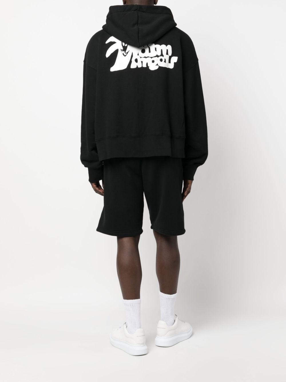 logo-print zip-up hoodie - 2