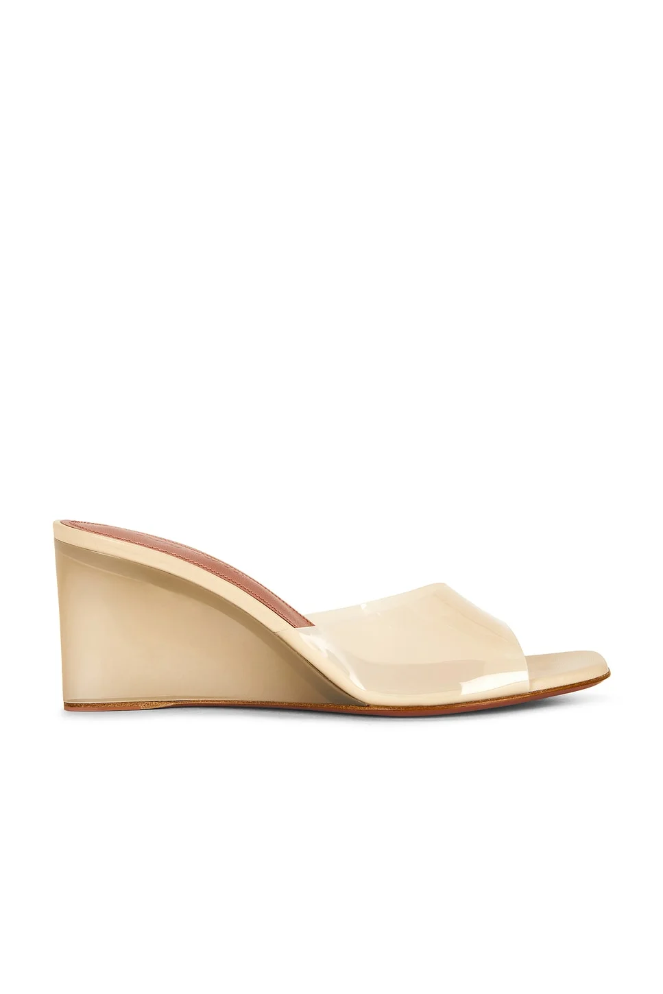 Lupita 70 Glass Wedge Sandal - 1