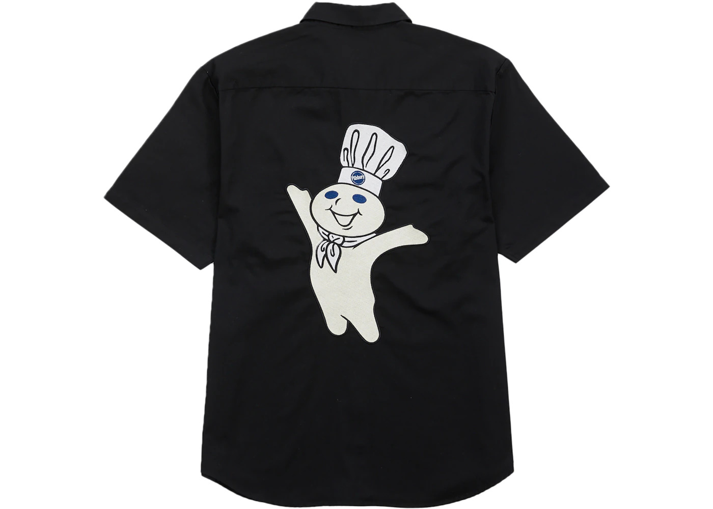 Supreme Doughboy S/S Work Shirt Black - 2