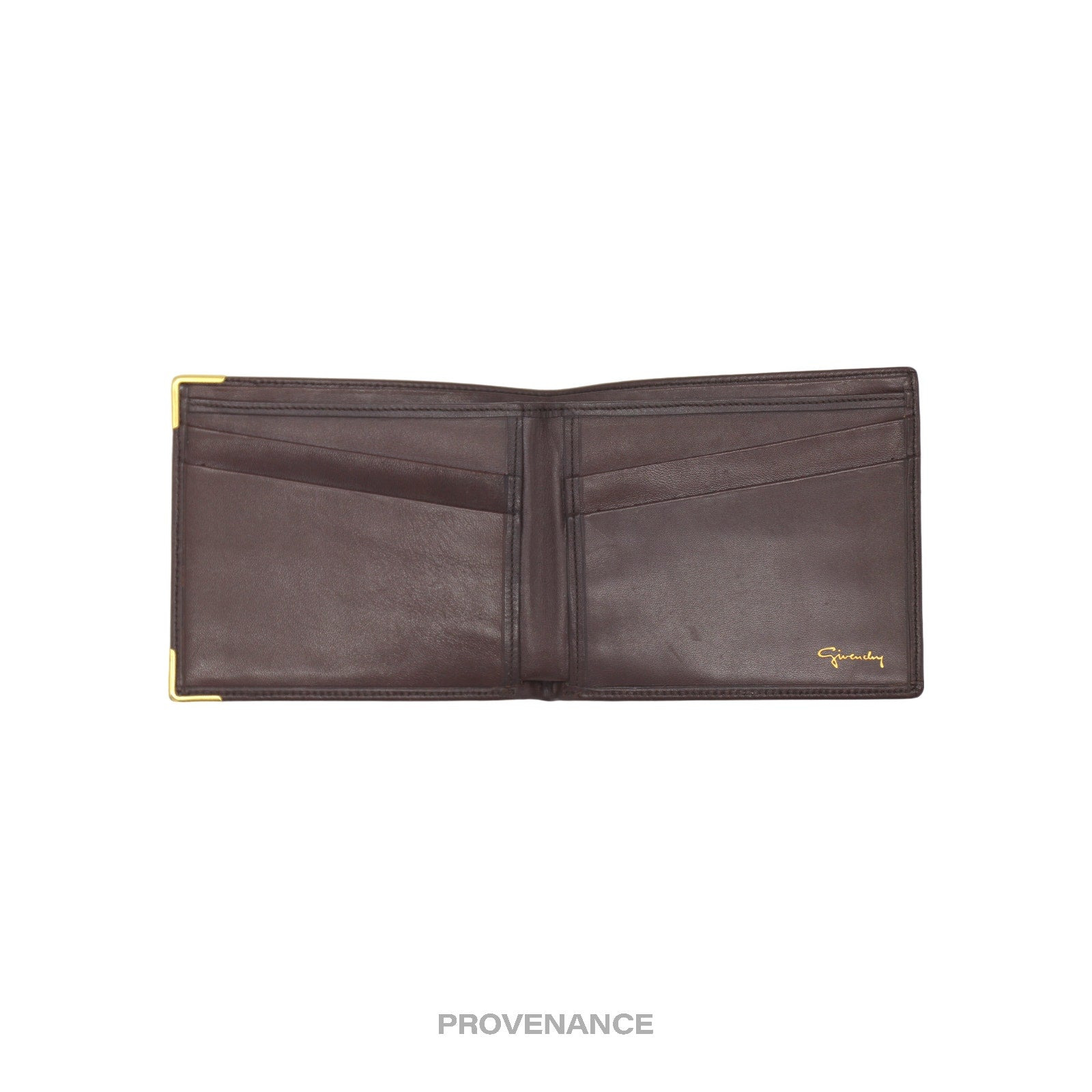 Givenchy Bifold Wallet - Chocolate Leather - 5