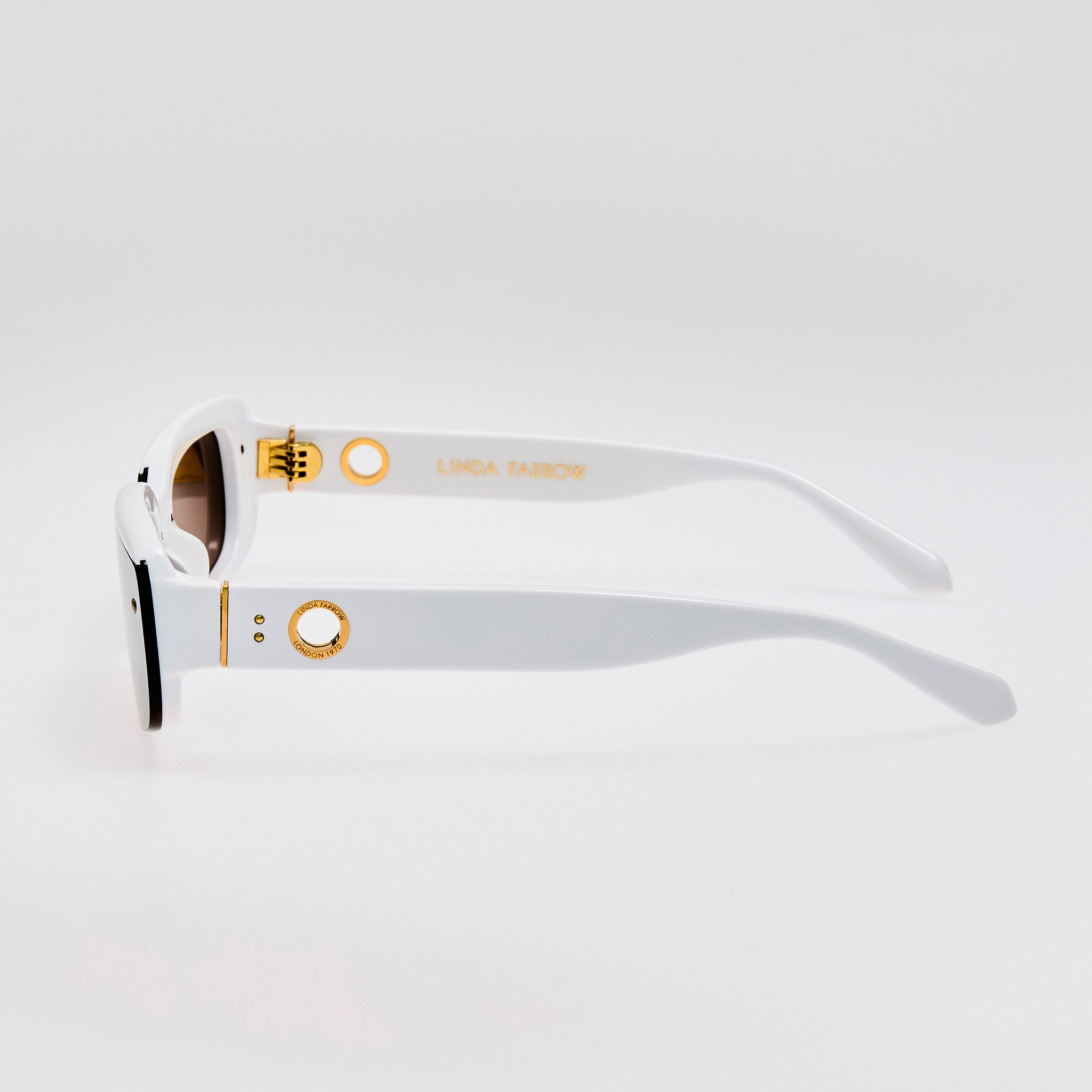 Flick Sunglasses in White - 5