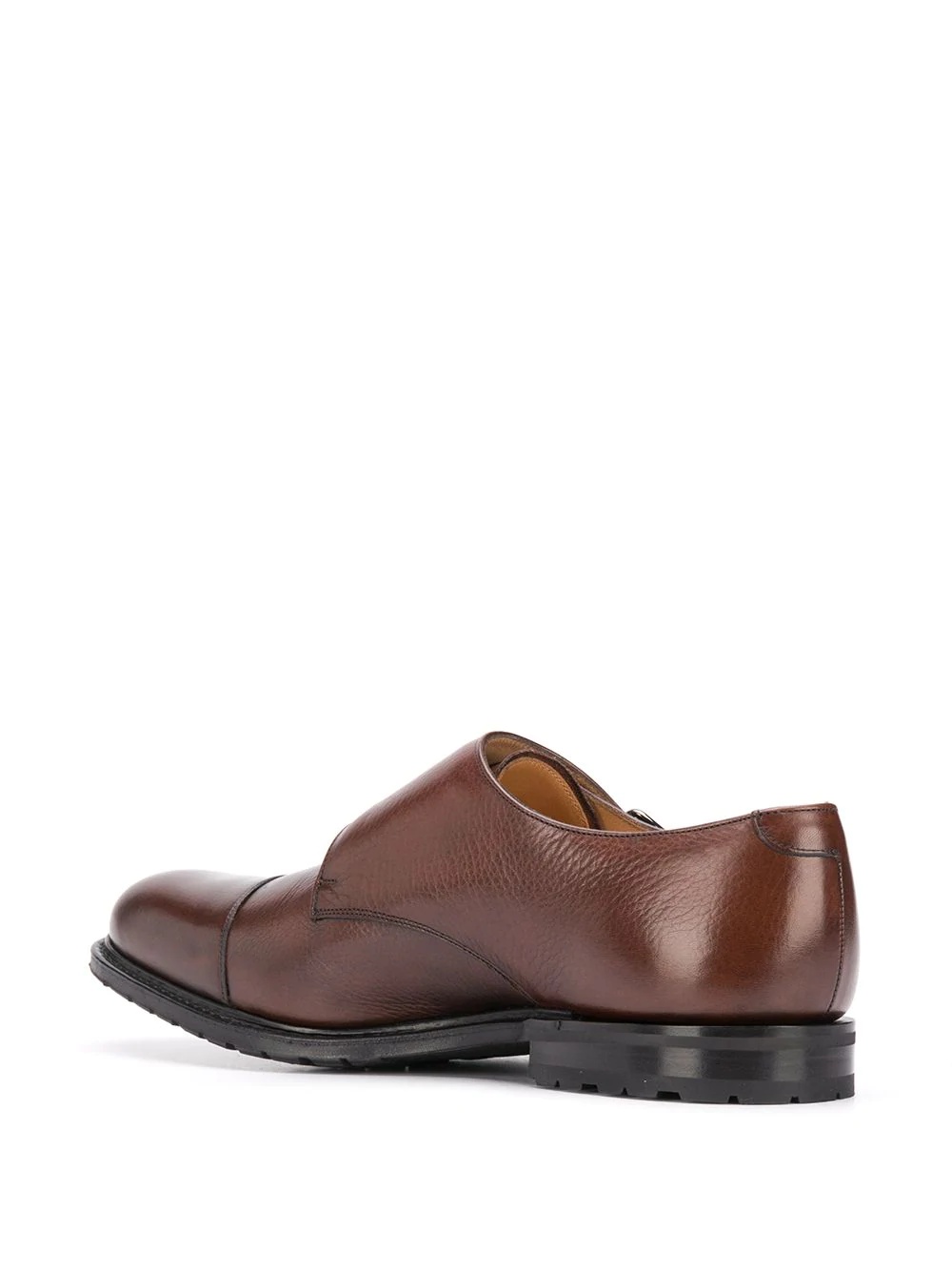 capped-toe monk shoes  - 3