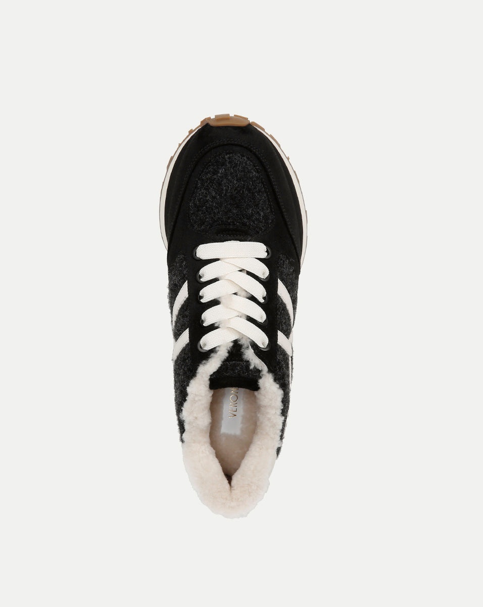 VALENTINA SHEARLING SNEAKER - 3