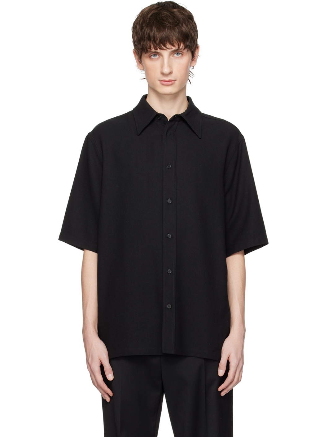Black Re:sourced Shirt - 1