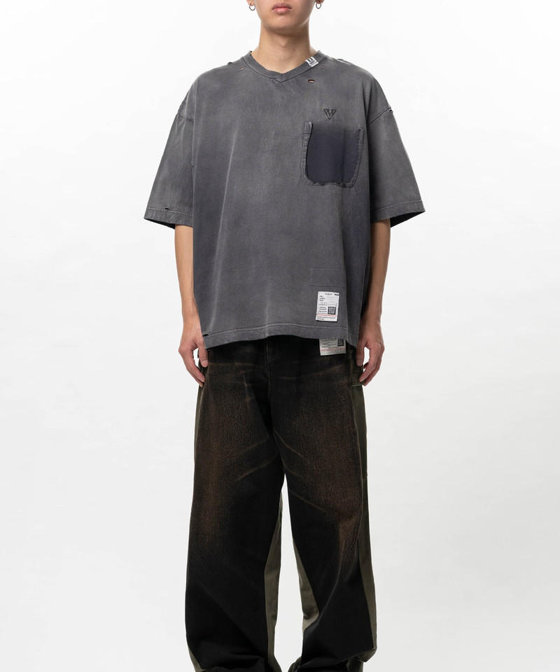 Sun Faded Like V-neck T-shirt 4