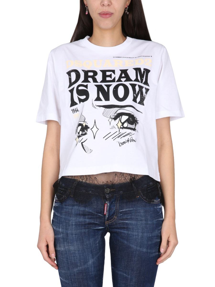 DSQUARED2 T-SHIRT WITH LOGO - 1