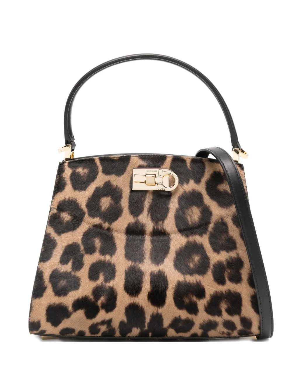 Studio Box leopard-print satchel bag - 1