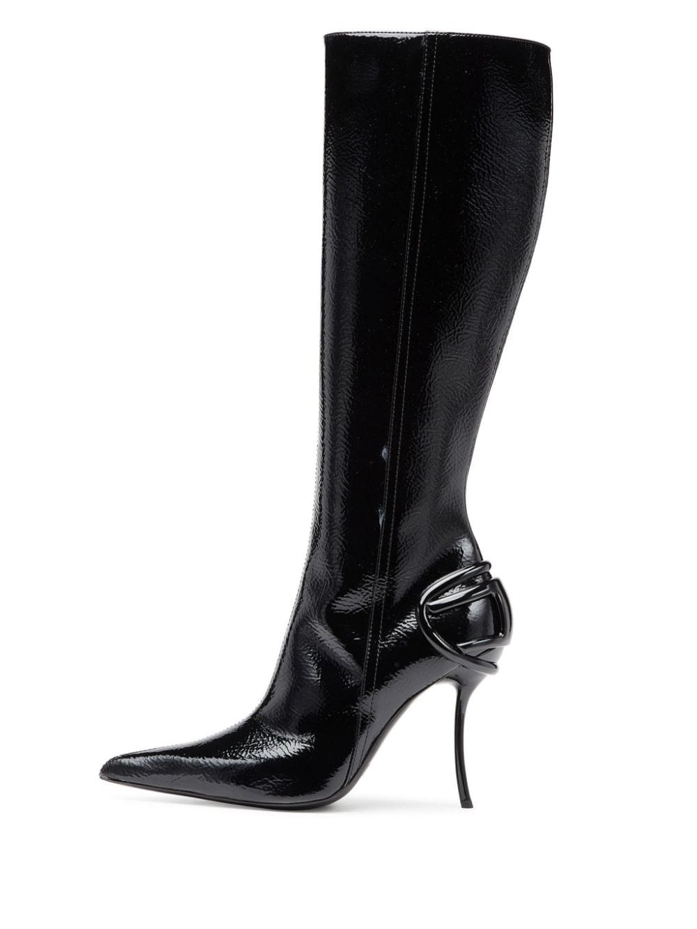 110mm Leather Boots - 4