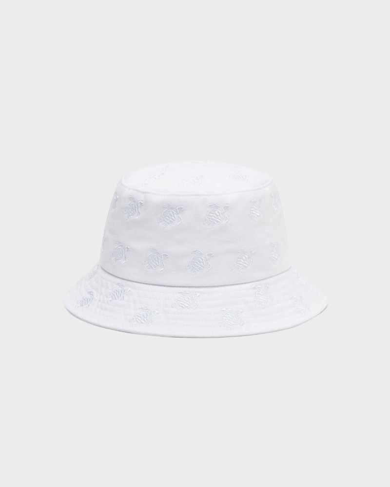 Embroidered Bucket Hat Turtles All Over 1