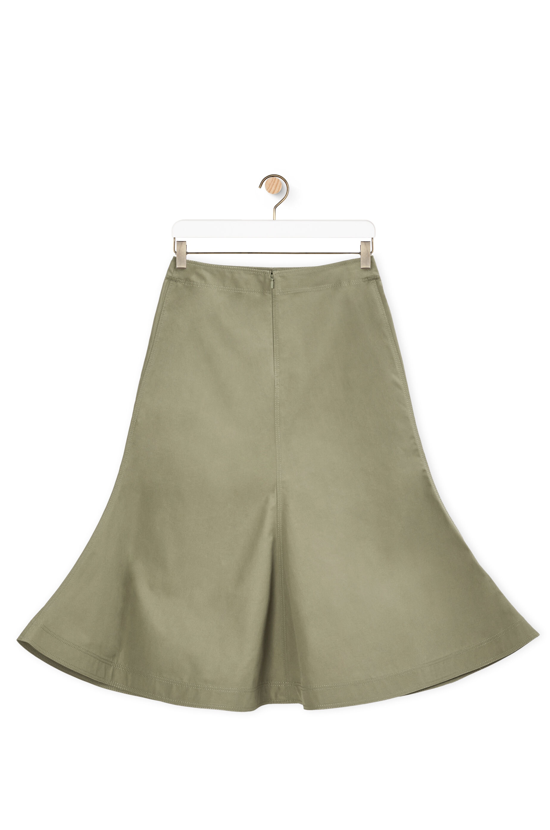 Midi skirt in cotton - 4