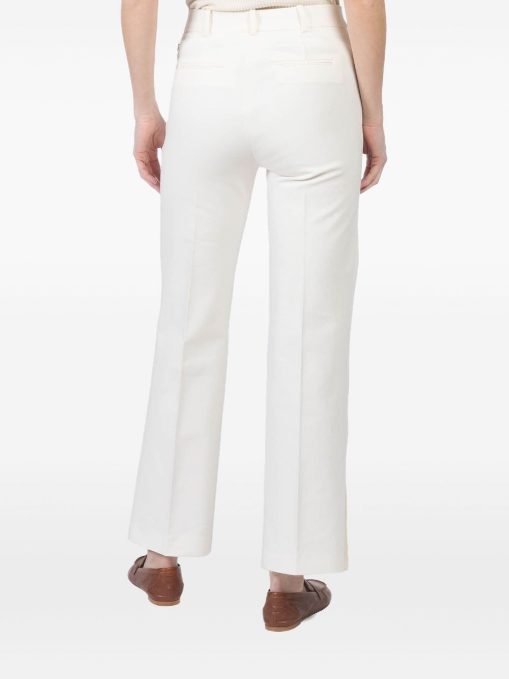 cropped flared trousers - 5