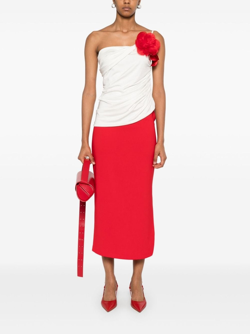 MAGDA BUTRYM one-shoulder draped top outlook