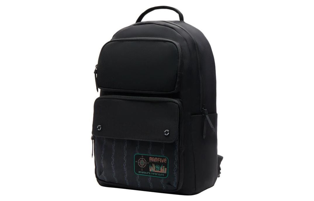 Li-Ning BadFive Logo Backpack 'Black' ABSS165-1 - 2