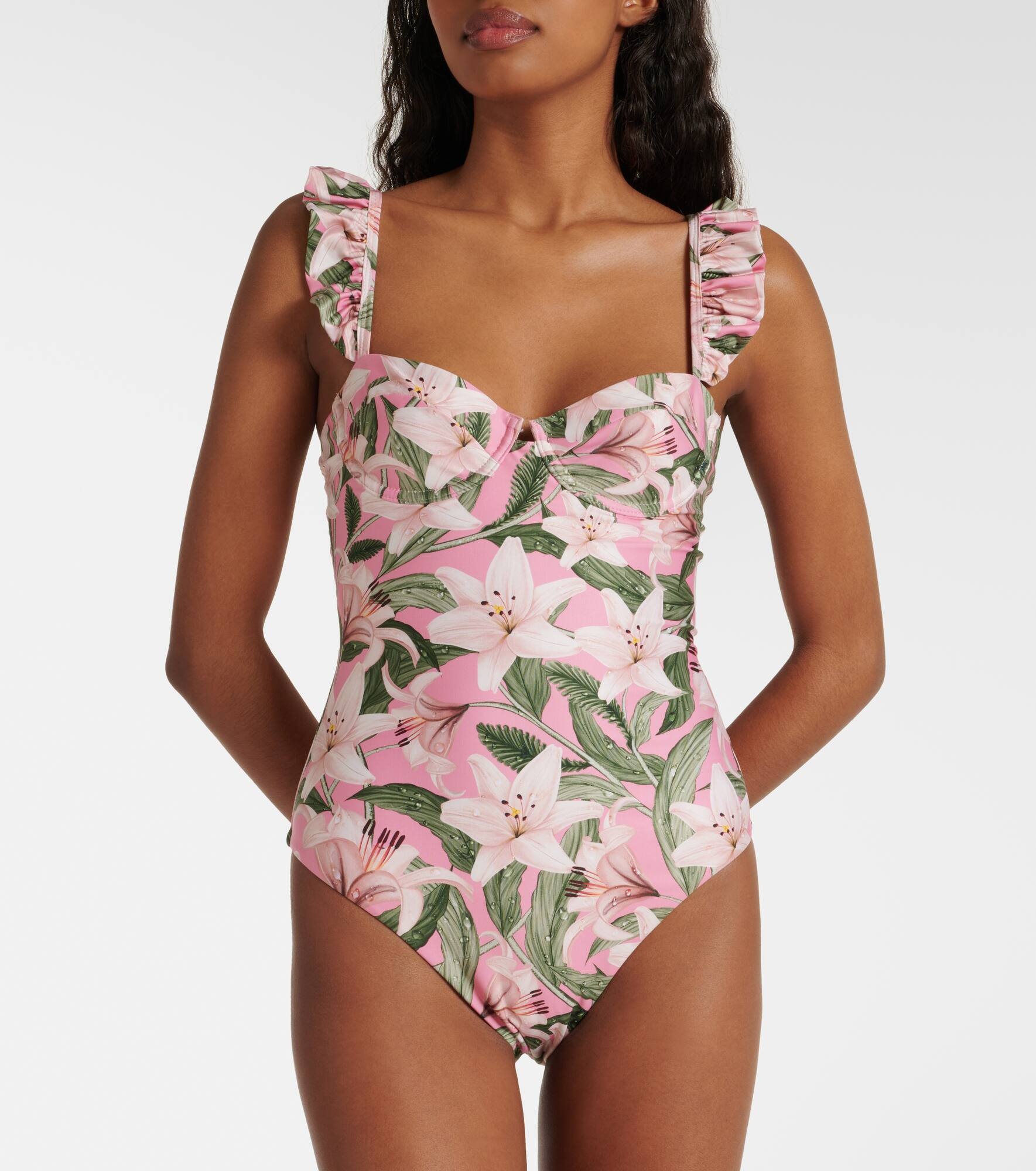 Ajonjoli floral swimsuit - 2