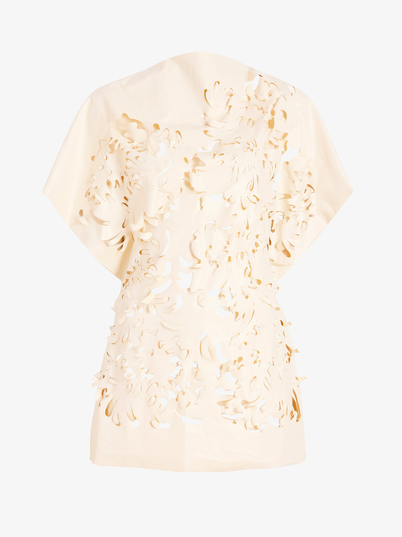Dima Top in Lacquered Cotton 1