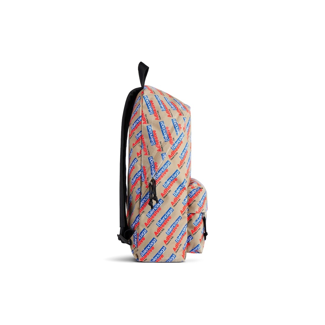 Men's Explorer Backpack  in Beige/red/blue - 3