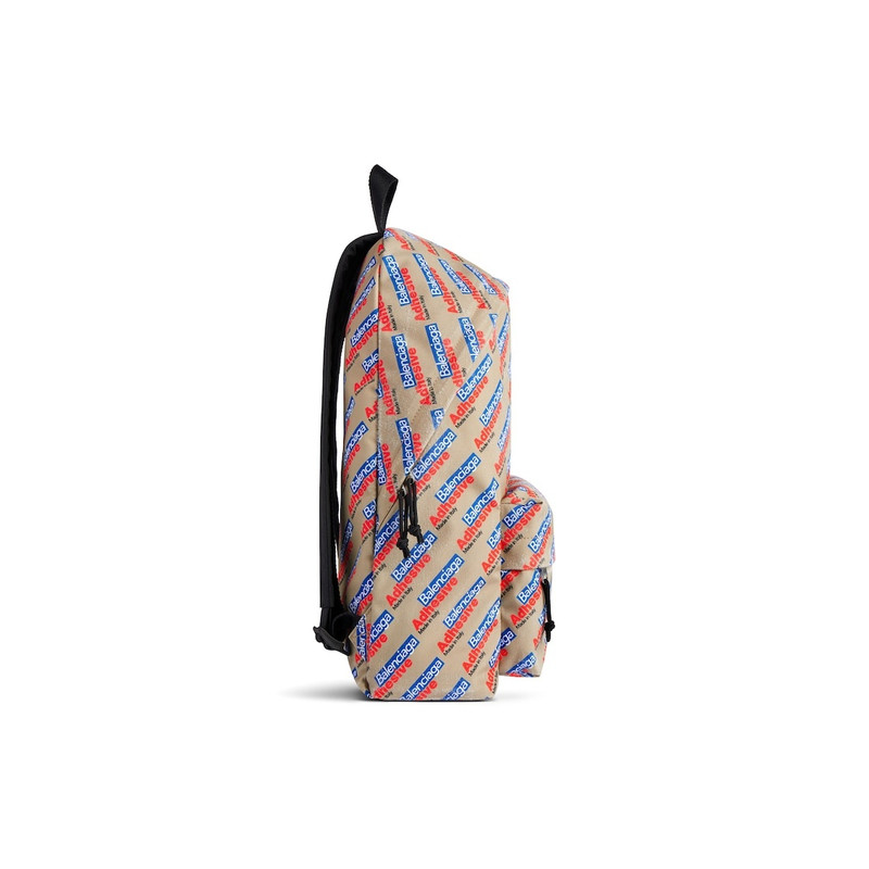 Men's Explorer Backpack  in Beige/red/blue 3