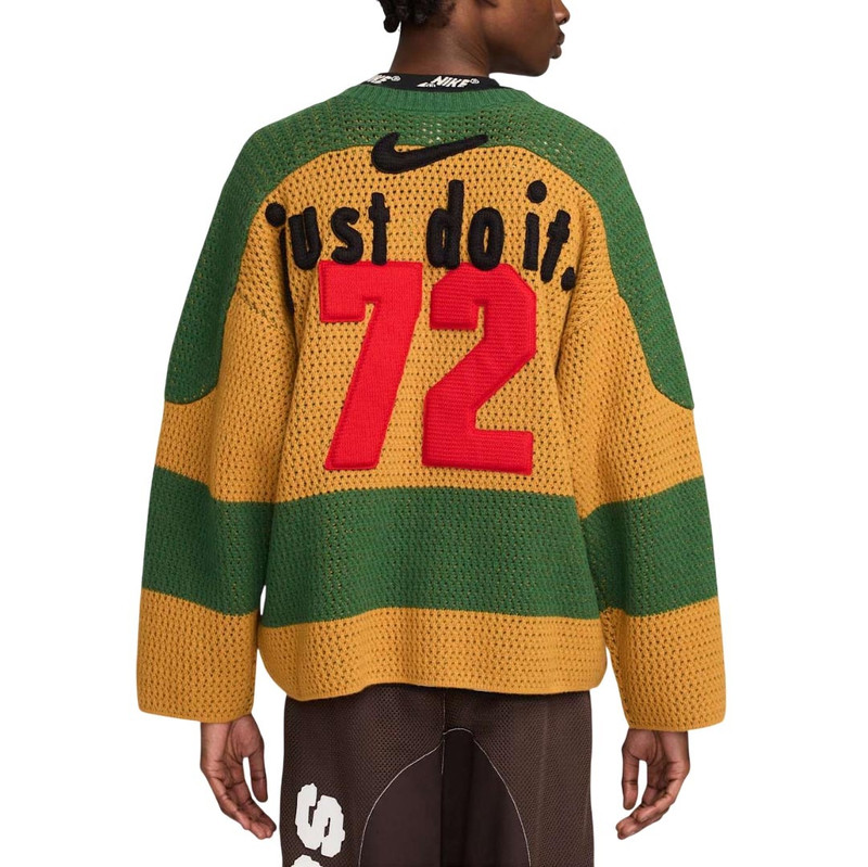 Nike Nike x Cactus Plant Flea Market Crochet Hockey Sweater 'Chutney' HJ5891-712 outlook
