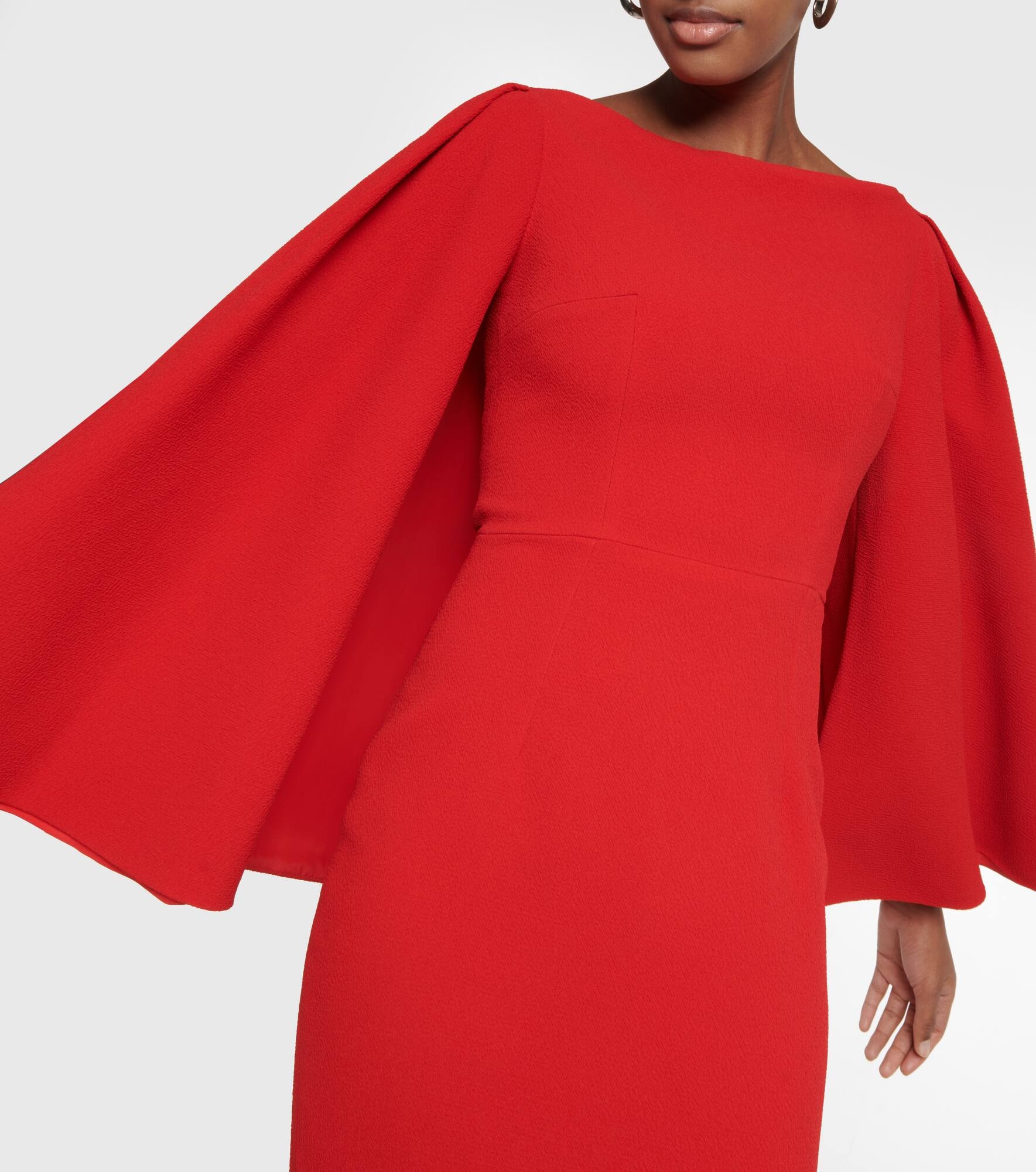 Niesha crêpe midi dress - 4