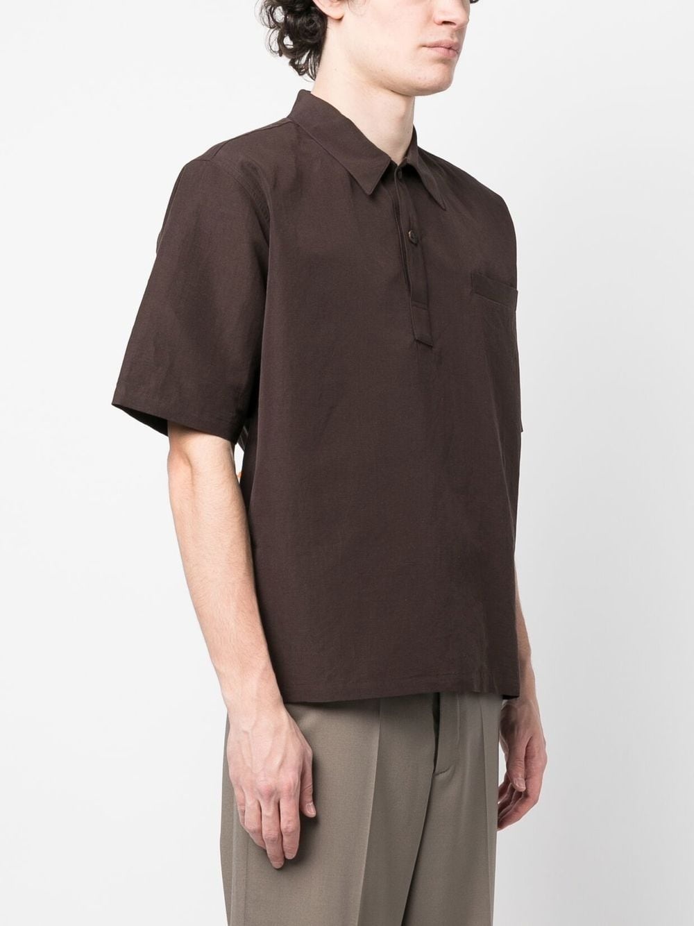 classic chest-pocket polo shirt - 3