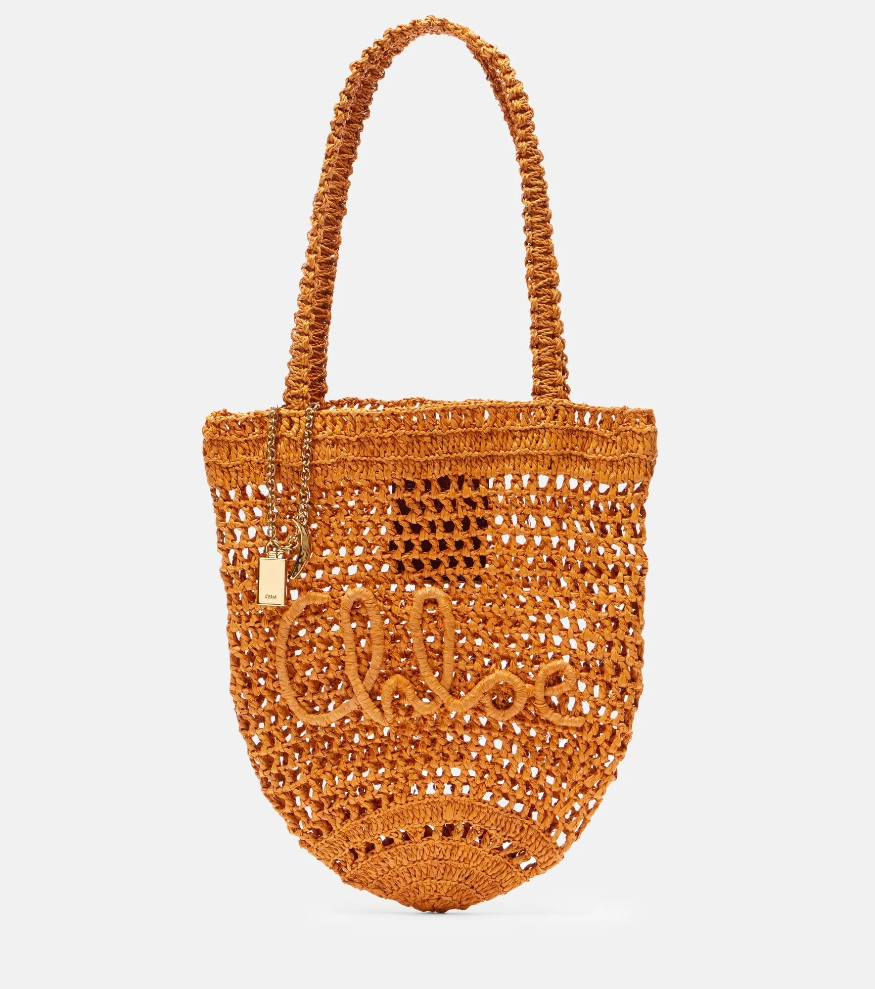 Summer Banana raffia tote bag - 1